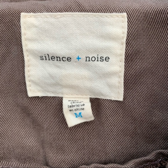 UO SILENCE + NOISE Waylon Jacket, Taupe/Brown, Size Med, Modern, nice material. - Picture 15 of 16